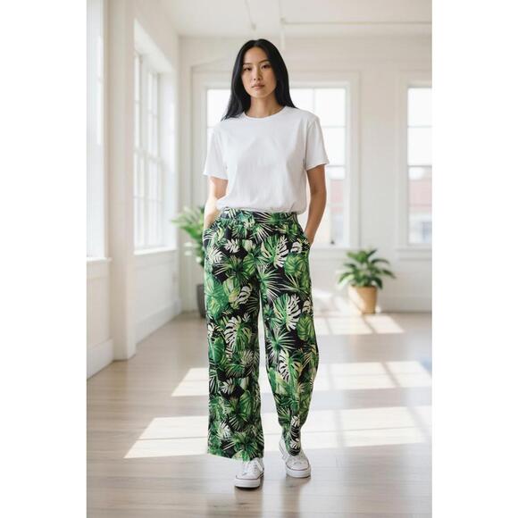 Philosophy Pants - Philosophy Republic Clothing Women's Casual Wide-Leg Pants